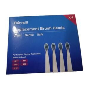 Fairywill Replacement Bush Heads x4 Soft 507 508 515 917 959